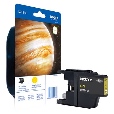 Cartuccia inkjet 1240 Brother giallo LC-1240Y